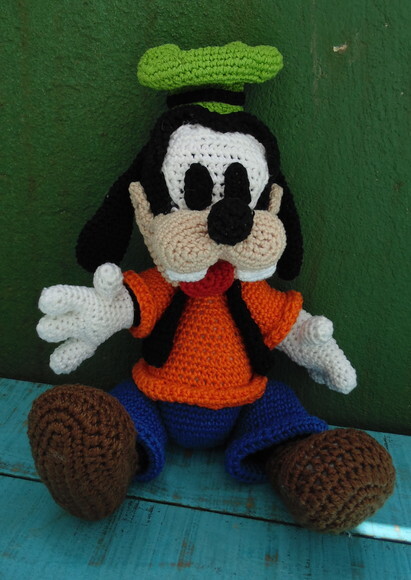 Pateta de crochê * Amigurumi