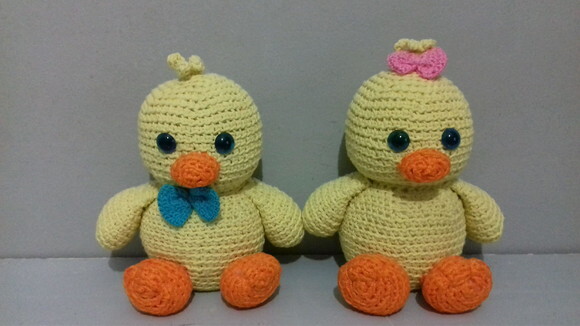 Patinho de crochê * Amigurumi