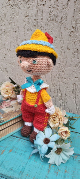 Pinóquio Em Amigurumi
