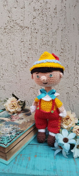 Pinóquio Em Amigurumi