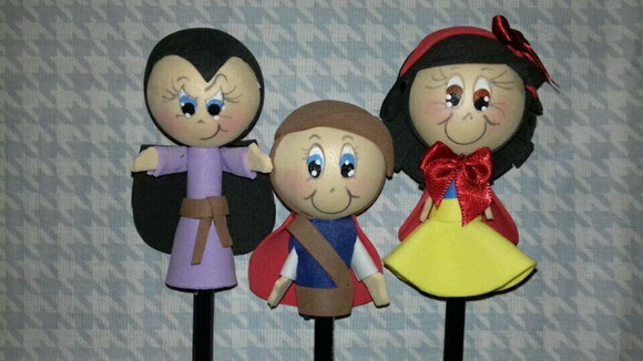 Ponteira de lápis Branca de Neve