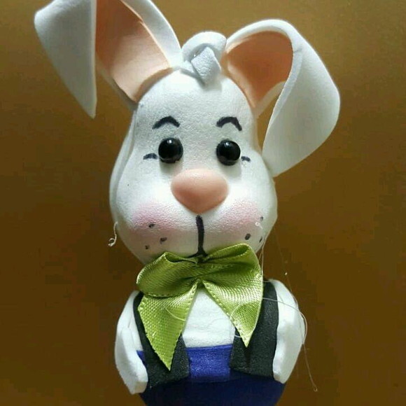 Ponteira de lápis Coelho da Páscoa