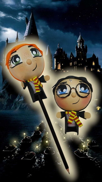 Ponteiras de Lápis Harry Potter