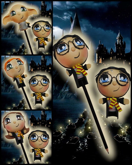 Ponteiras de Lápis Harry Potter