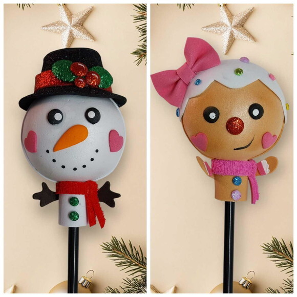 Ponteiras de Lápis Natal