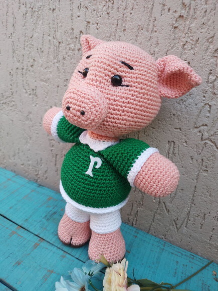 Porquinho Palmerense em Amigurumi * Vendidos Separadamente