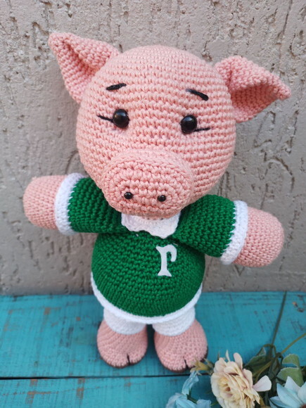 Porquinho Palmerense em Amigurumi * Vendidos Separadamente