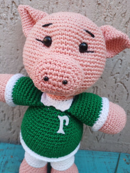 Porquinho Palmerense em Amigurumi * Vendidos Separadamente