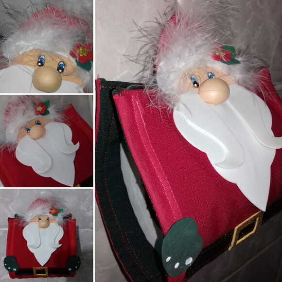 Porta papel higienico papai Noel