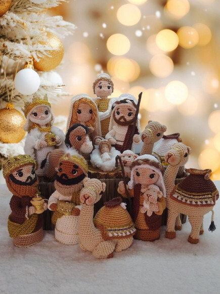 Presépio em Amigurumi