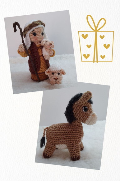 Presépio em Amigurumi