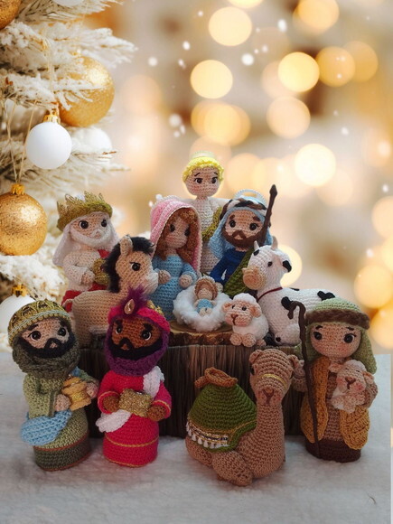 Presépio em Amigurumi