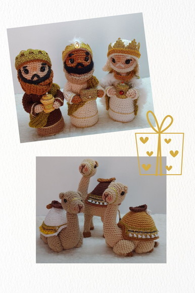 Presépio em Amigurumi