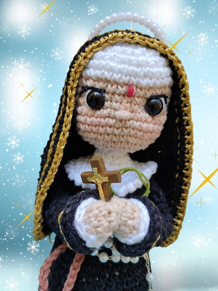 Santa Rita De Cássia Amigurumi