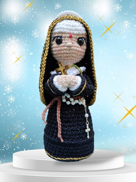 Santa Rita De Cássia Amigurumi