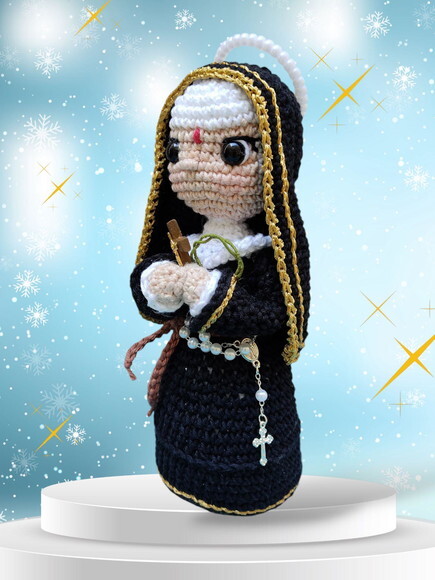 Santa Rita De Cássia Amigurumi