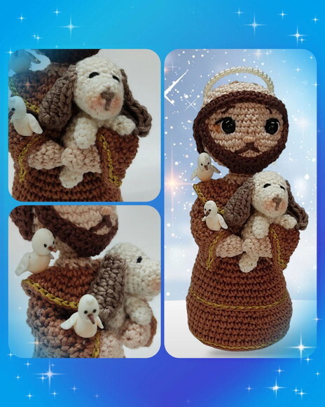 São Francisco de Assis Amigurumi