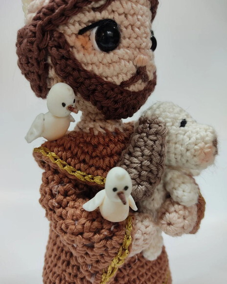 São Francisco de Assis Amigurumi