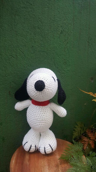 Snoopy de Crochê * Amigurumi