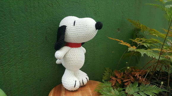 Snoopy de Crochê * Amigurumi