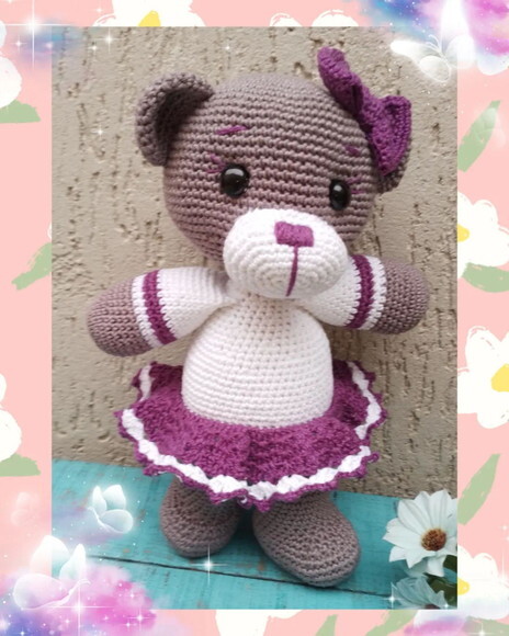 Ursinho em Amigurumi
