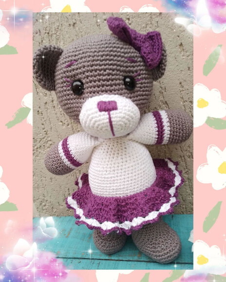 Ursinho em Amigurumi