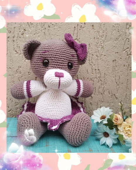 Ursinho em Amigurumi