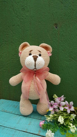 Urso de crochê * Amigurumi
