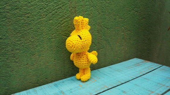 Woodstock de Crochê * Amigurumi