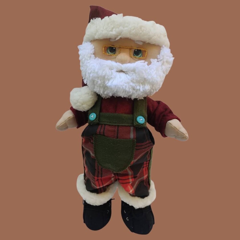 Papai Noel em tecido