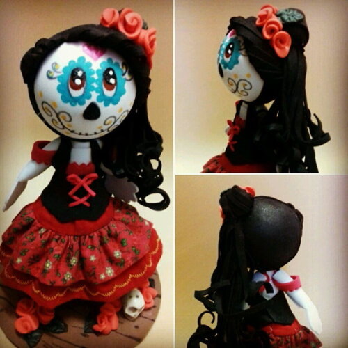 Boneca Catrina * Caveira Mexicana