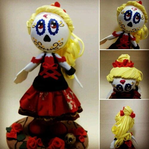 Boneca Catrina * Caveira Mexicana