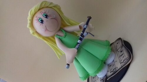 Boneca musicista EVA3D
