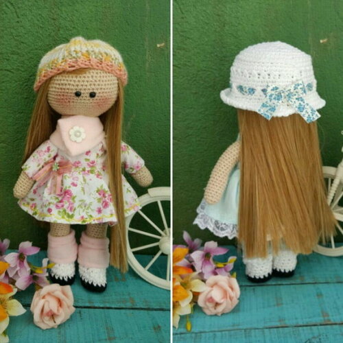 Boneca Russa Amigurumi