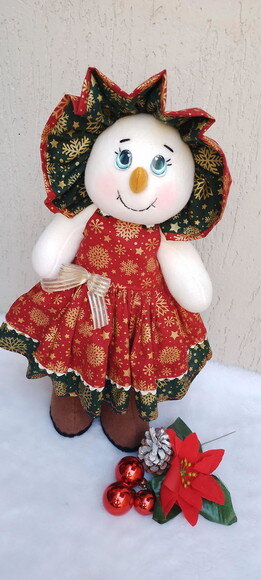 Casal Bonecos de Neve