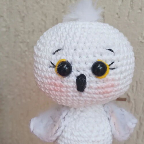 Corujinha Edwiges Amigurumi