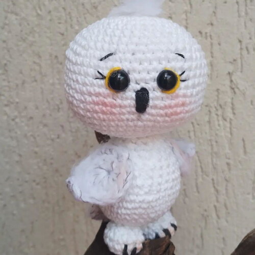 Corujinha Edwiges Amigurumi