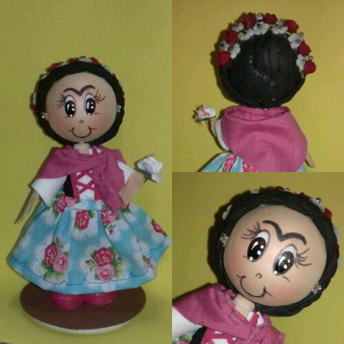 Frida Kahlo 18 cm