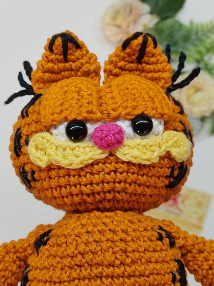 Garfield em Amigurumi