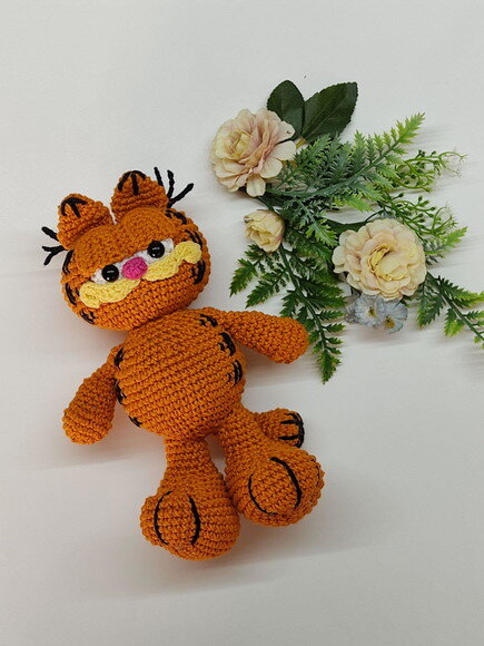 Garfield em Amigurumi
