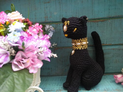 Gata Bastet Amigurumi
