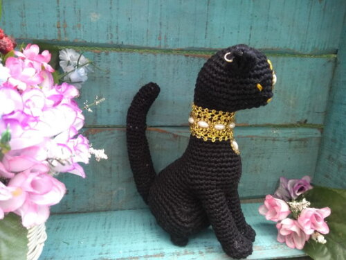 Gata Bastet Amigurumi