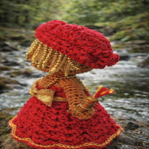 Iansã Em Amigurumi