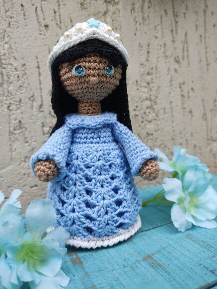 Iemanjá em Amigurumi