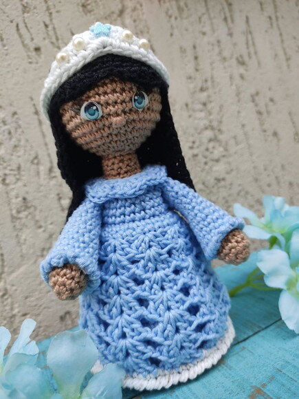 Iemanjá em Amigurumi