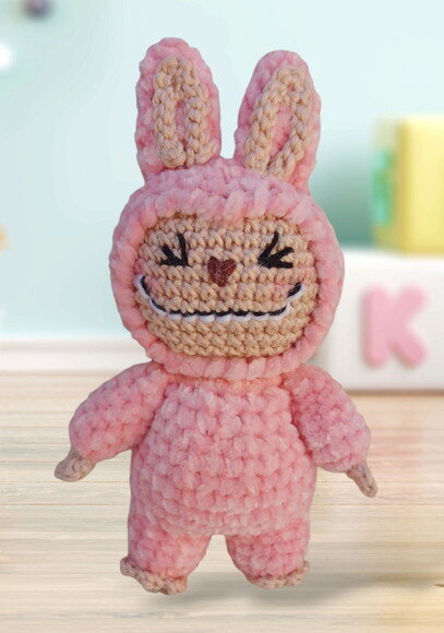 Labubu em Amigurumi