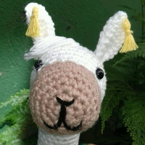 Lhama de croche