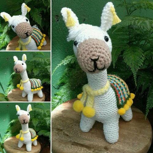 Lhama de croche