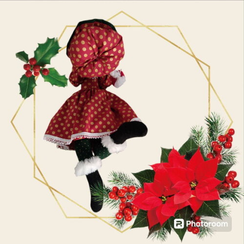 Mamãe Noel de Pano
