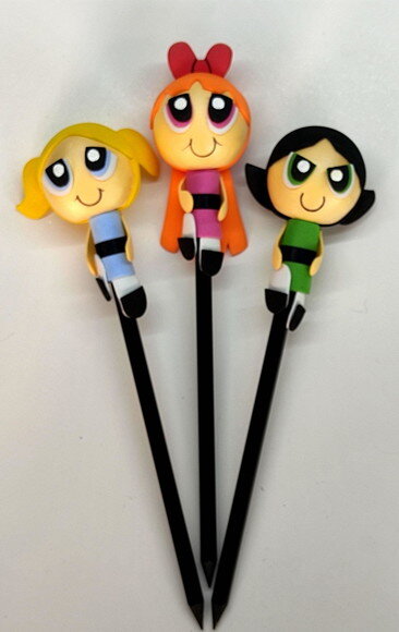 Meninas Super Poderosas Ponteiras de Lápis